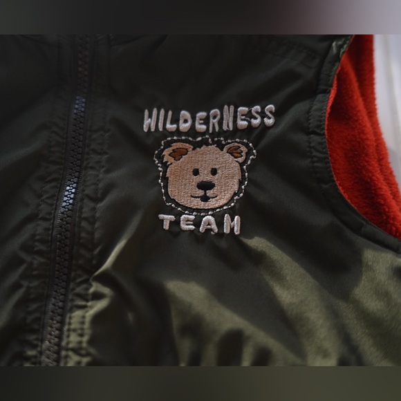 Sesame Street Kids Vest - Dark Green and Red - Picture 7 of 13